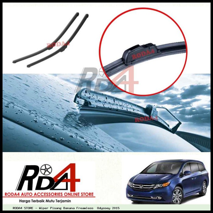 Wiper Mobil Odyssey 2015 26 17 Frameless Banana 1 Set 2 Pcs