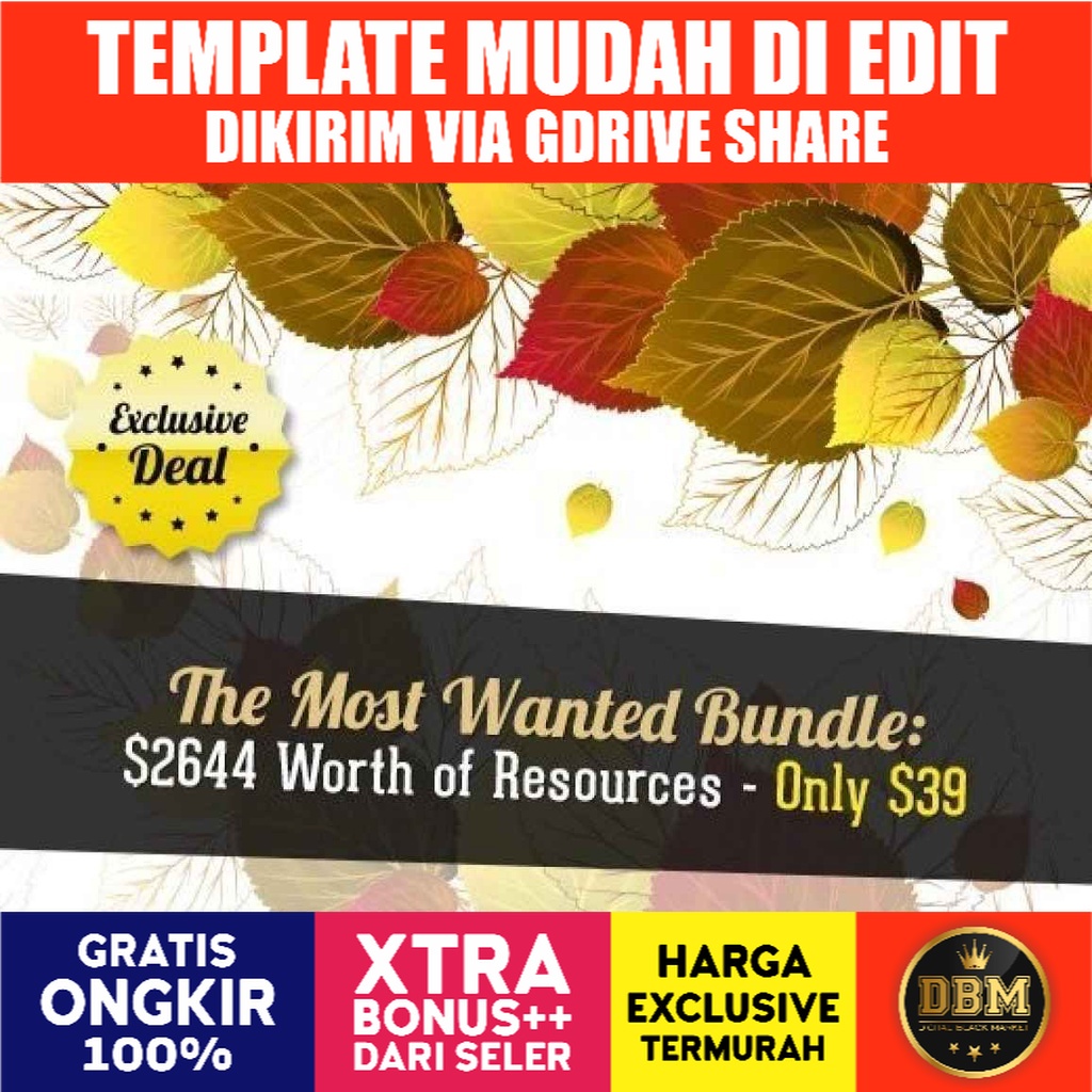 InkyDeals - The Most Wanted Bundle with 2.644 worth of Resources