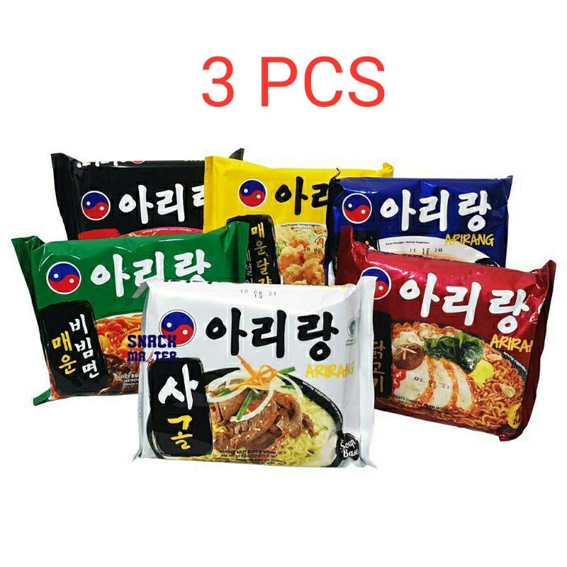 

Mi Korea Arirang 130g 3Pcs Varian Korean Noodle