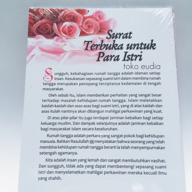 SURAT TERBUKA UNTUK PARA ISTRI | PUSTAKA IMAM SYAFI'I