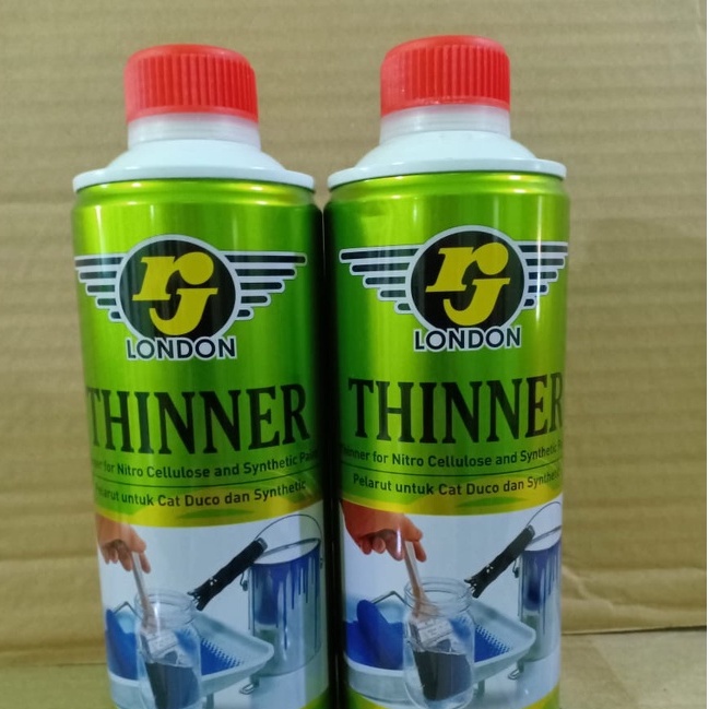 Thinner Tiner Pelarut Pengencer Cat Serbaguna RJ London (400ml)