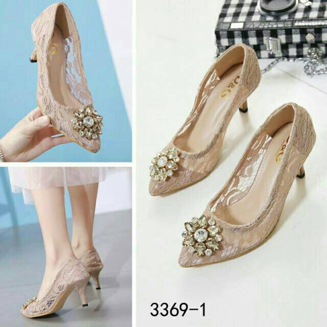 DOLCE GABBANA BELLUCI ELEGANT HIGH HEELS 3369-1