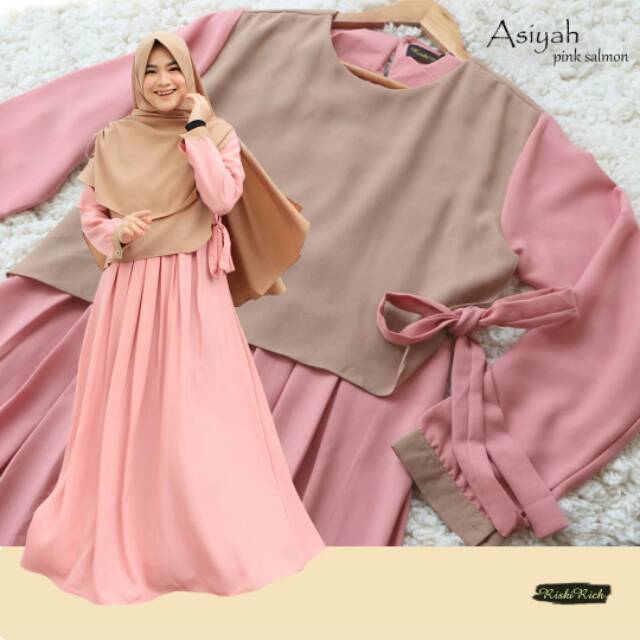 Gamis Asiyah original by Riskirich