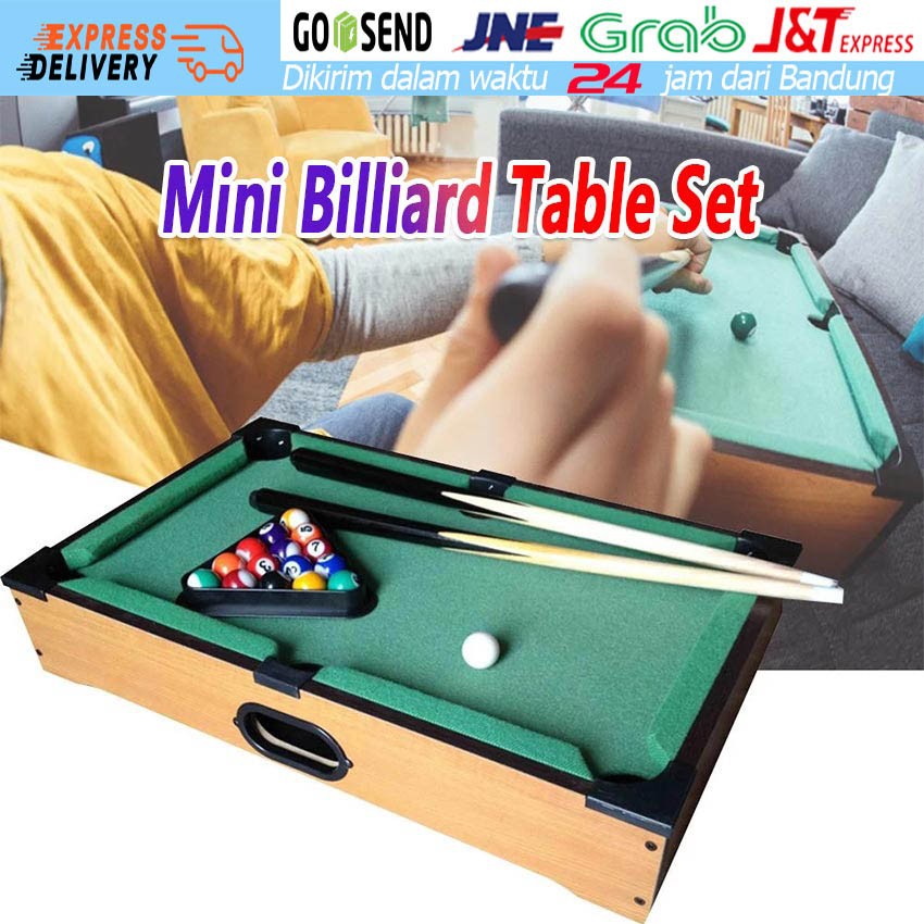 Mini Desktop Pool Table - Meja Billiard Biliar Kecil - Kado Anak - Mainan Anak