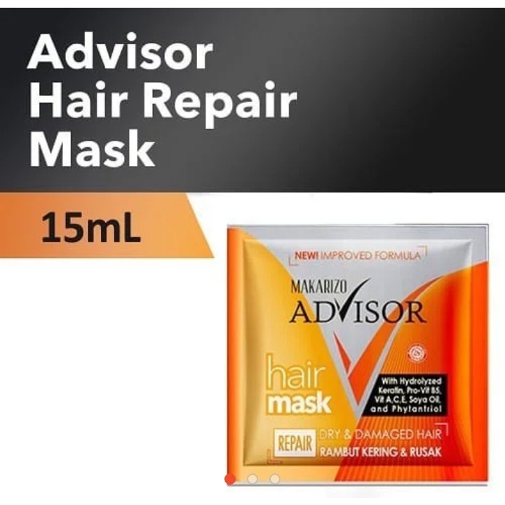 MAKARIZO ADVISOR HAIR REPAIR MASK 15ML SACHET