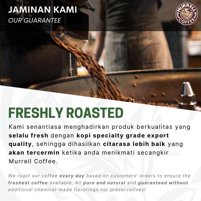 

Sumatra Mandheling Kopi Arabica Specialty Premium Murrell Coffee - Dark Roast,Halus