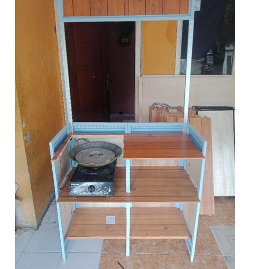 (PROMO IBR69) booth portable / gerobak lipat / gerobak jualan / gerobak dagang / khusus wajan ❅