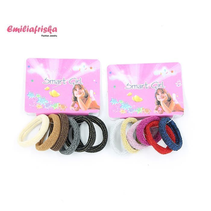 IKAT RAMBUT KUNCIR CEPOLAN ANAK KOREA FASHION WANITA AKSESORIS MURAH