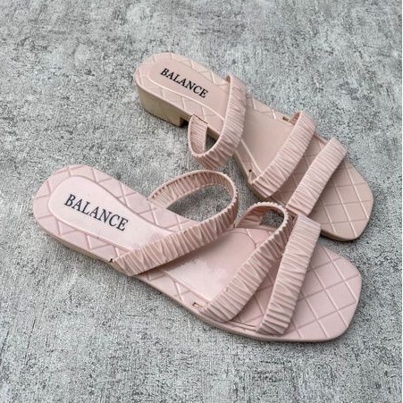 Sandal Jelly Tali Kerut 8821-1