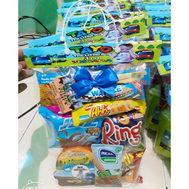 

PAKET SNACK ULTAH/GOODIE BAG ULTAH/BINGKISAN ULTAH