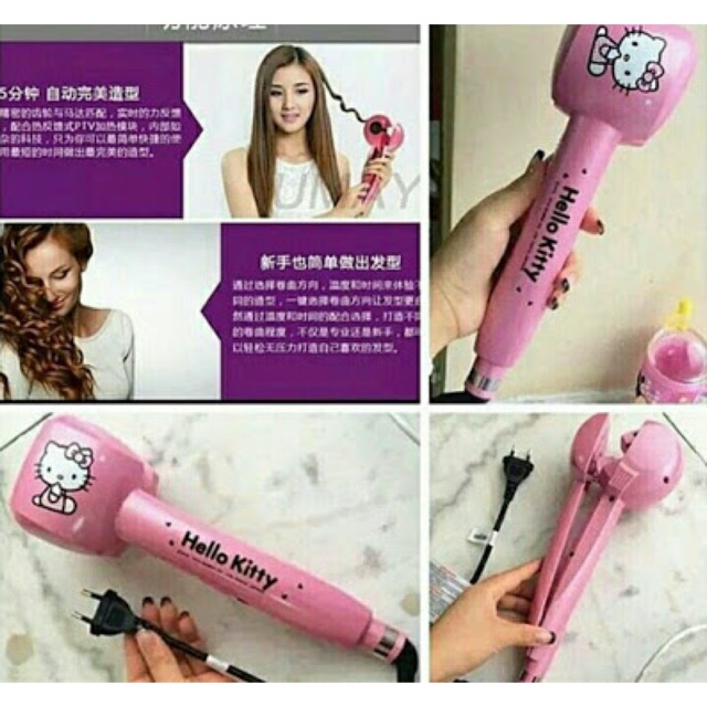 BABYLISS HELLO KITTY / PENGERITING RAMBUT OTOMATIS ORI HELLO KITTY