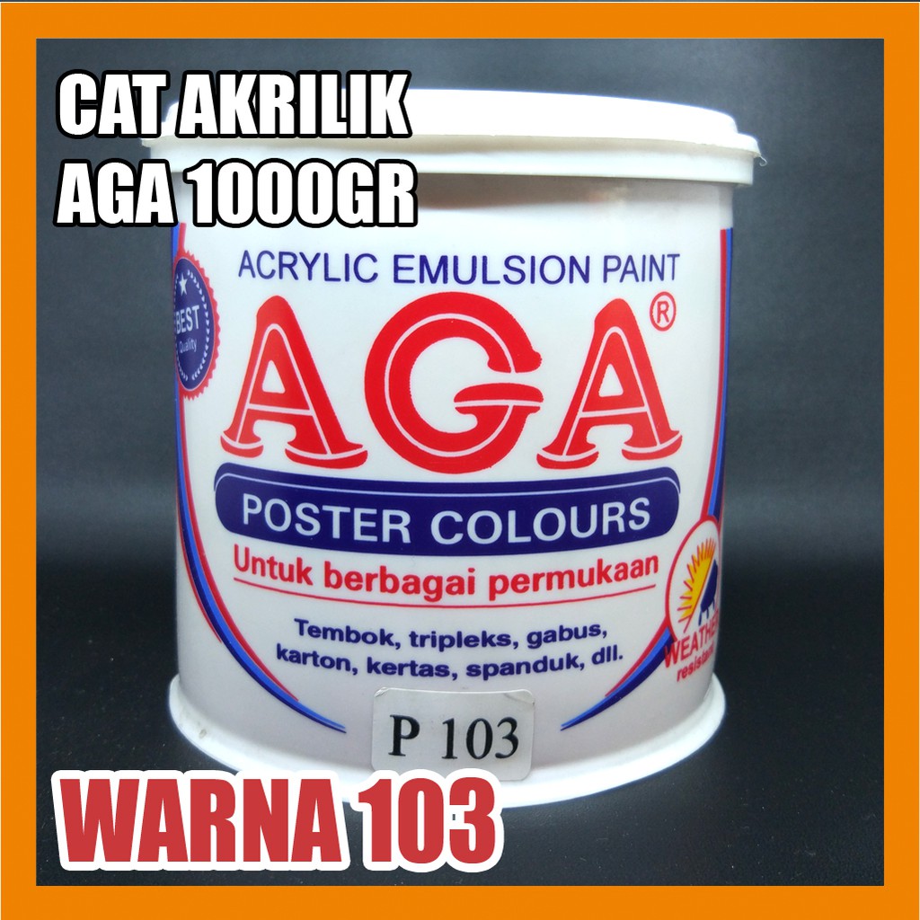 

Cat Akrilik Aga Warna 103 1000g