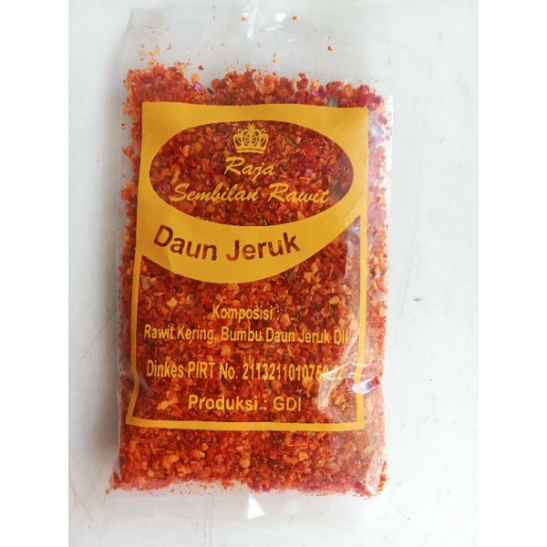 Bumbu Cabai Tabur Rawit Daun Jeruk 90G&amp;30G