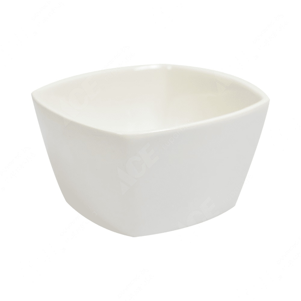 ACE Krishome Set Mangkuk Saji Persegi 4 Pcs - Putih