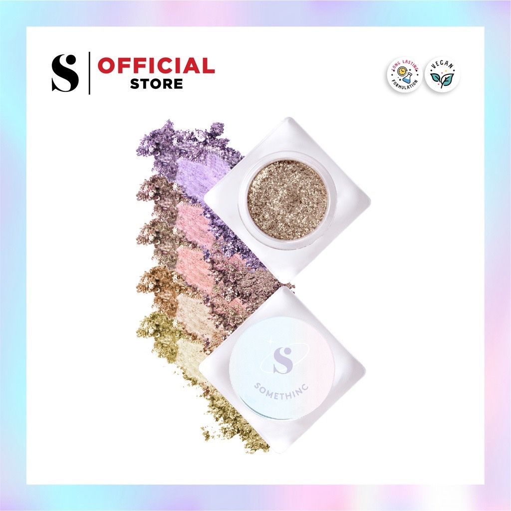 BPOM Somethinc Surreal Star Loose Pigment Single Eyeshadow Mata