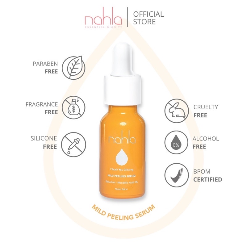 Nahla I Touch you Glowing Mild Peeling serum