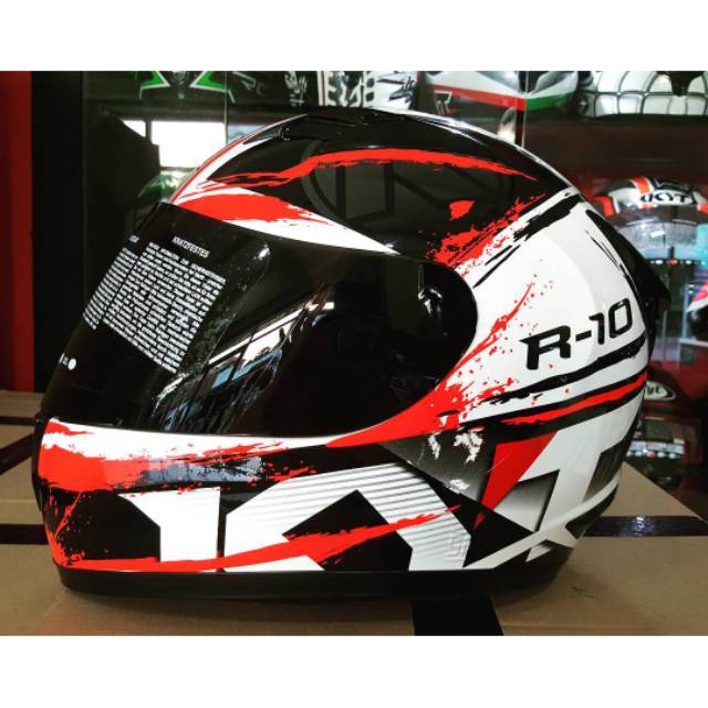 HELM KYT R10 SERI 2 - RED