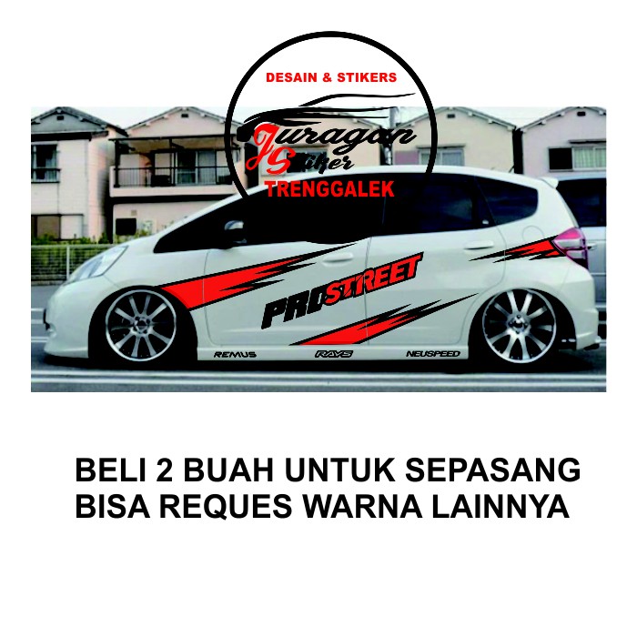 Striping Mobil Cutting edisi PRO STREET Terbaru Bisa