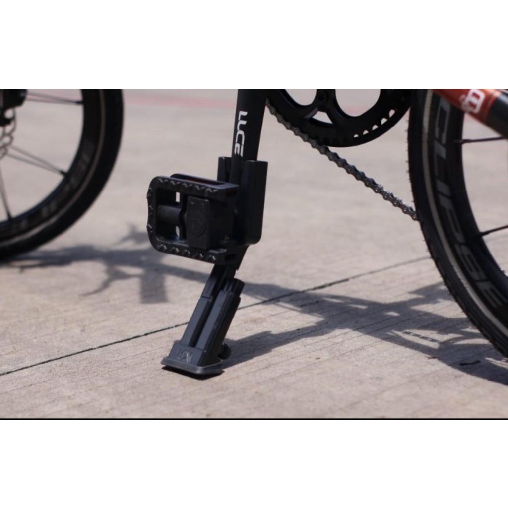 Standar Sepeda Kick Stand Ion Standar Samping Ion By Element MTB Balap Lipat Folding-3