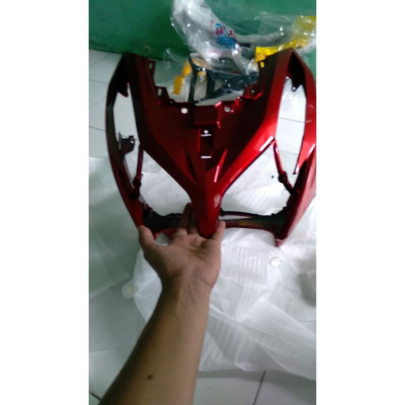 panel depan vario techno 125 tameng lampu depan vario techno 125