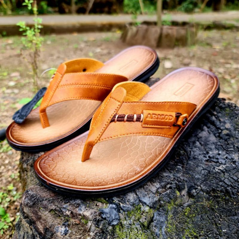 Sandal Kulit Pria Import Sandal Fashion Original ARMOD CORVET - 01