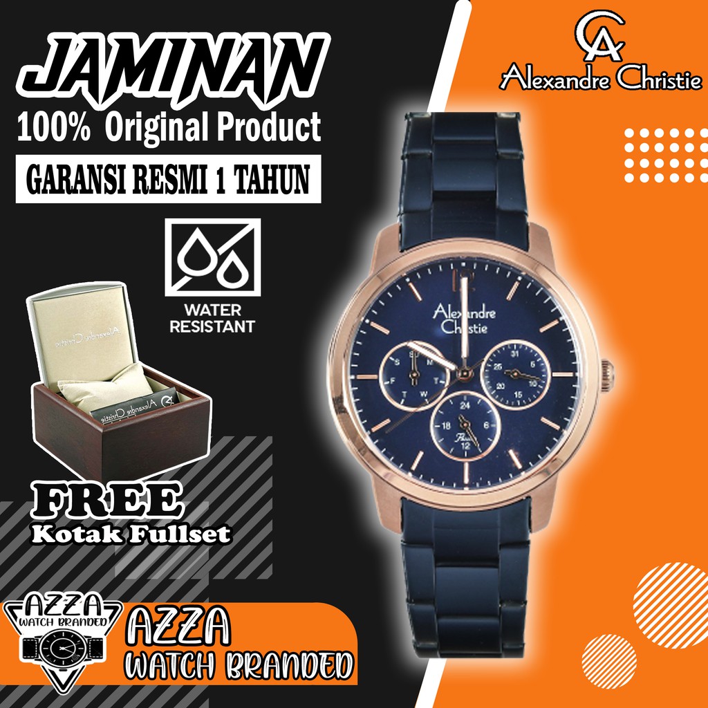 Alexander Christie Wanita Jam Tangan Alexandre Alexander Christie Wanita Original Branded AC 2875
