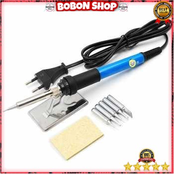 Solder Iron Adjustable Temperature Setting 60w Suhu Dapat Diatur - Cs-31-hitam