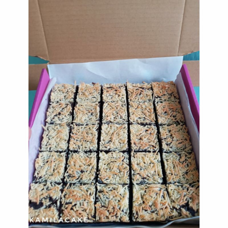 

Brownies fudgy Brownies panggang keju