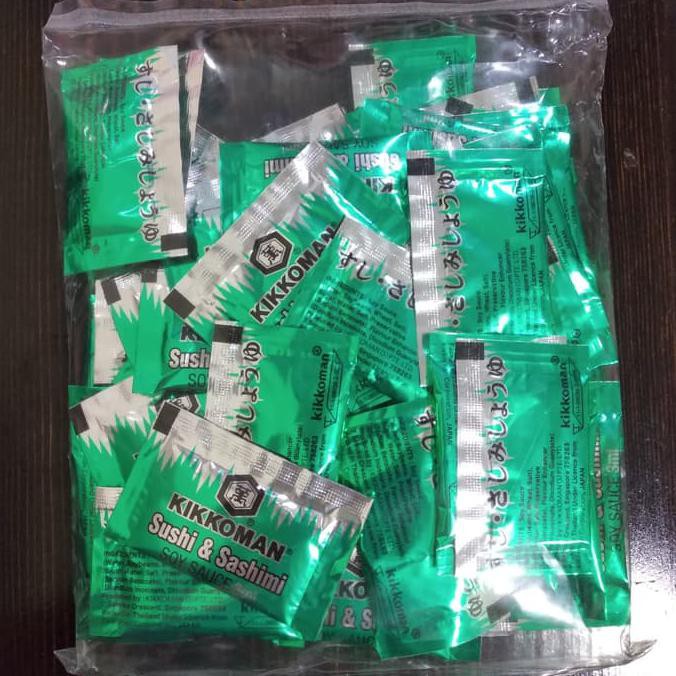

Terlaris! Kikkoman Sushi Sashimi Shoyu Soy Sauce 3Ml 100Pcs <