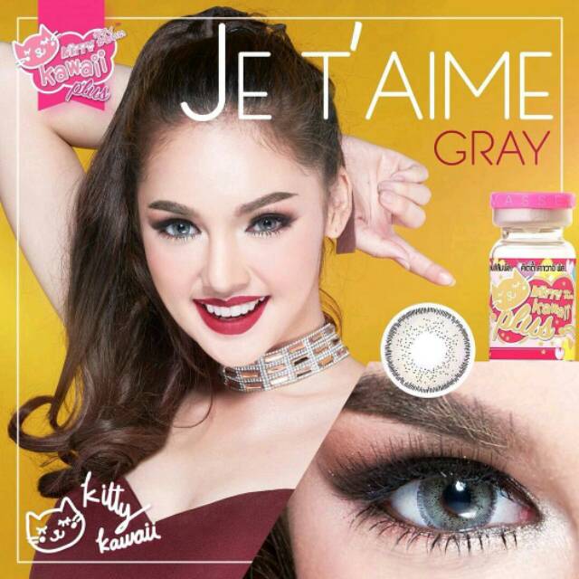 

Softlens Jet Aime 14.5mm By Kitty Kawaii Free ongkir & lenscase