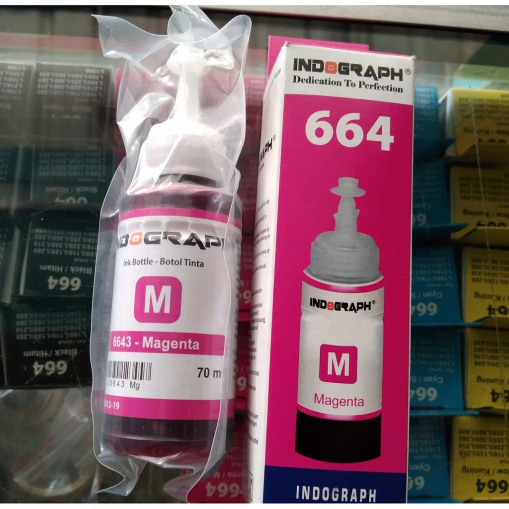 Tinta Epson 664 For Printer L100/L120/L200/L210/L220/L310/L360 Dan bisa juga buat printer canon