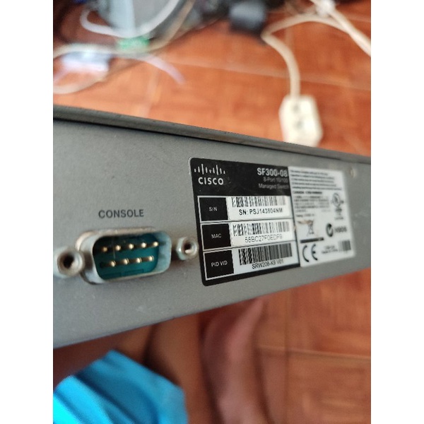 Cisco SF300-08 managed switch 10/100