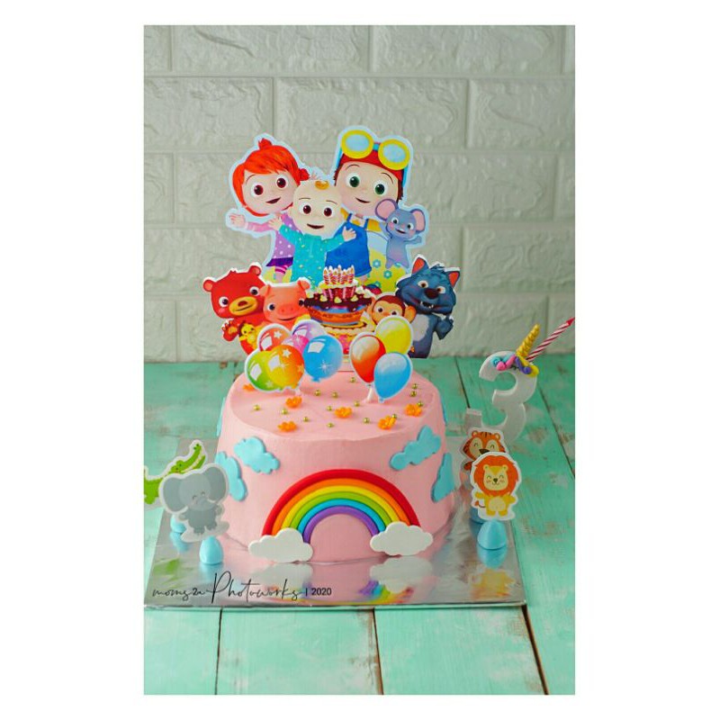 

Cocomellon Birthday Cake