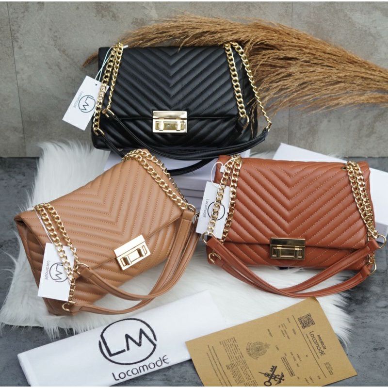 Tas Bahu Wanita LM Branded Import Original