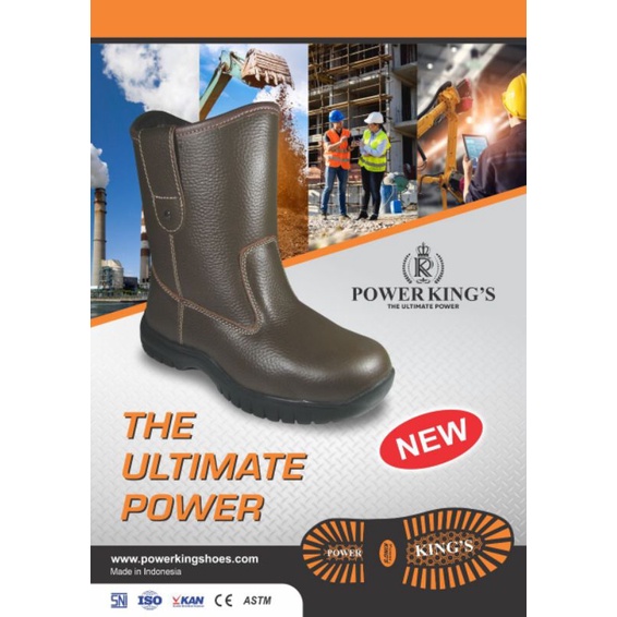 sepatu safety king's POWER KINGS sepatu safety murah terbaru