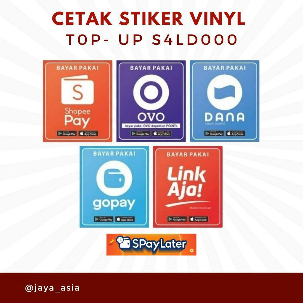 

Stiker Vinyl Gambar E Wallet
