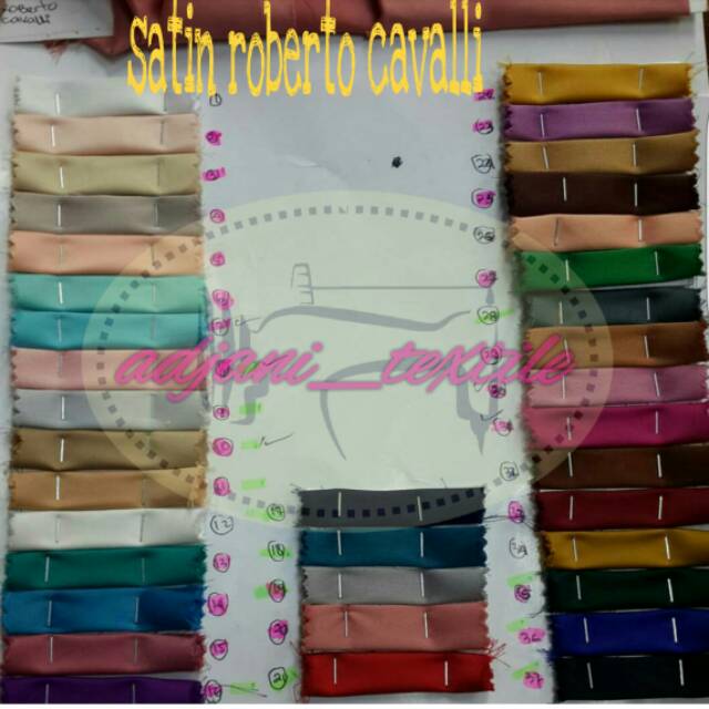 SATIN ROBERTO CAVALLI