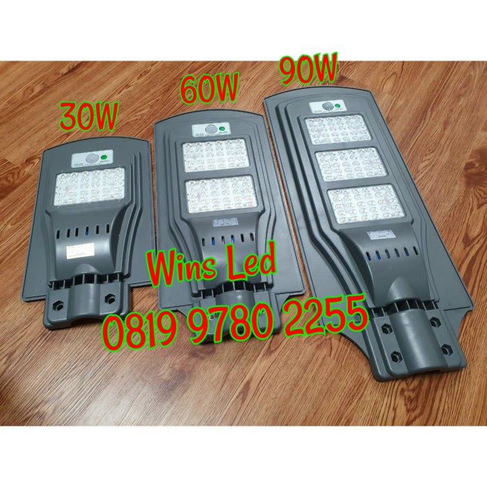 Lampu Jalan Tenaga Surya 60W Kuning Putih 60Watt Pju Solar 60 Watt