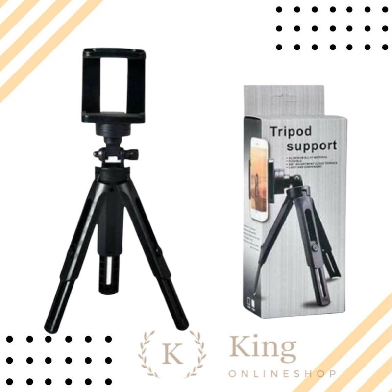 Tripod Phone Holder Support Mini Bentuk U Mulifungsi