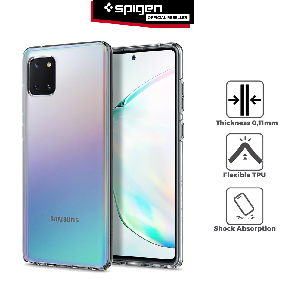 Case Samsung Galaxy Note10 Plus / Note 10 / Note 10 Lite Spigen Softcase Liquid Crystal Clear Casing