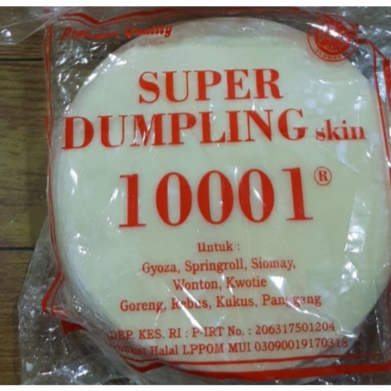 

Kulit Dimsum 10001/Kulit Pangsit/Siomay/ Gyoza isi 50 lembar