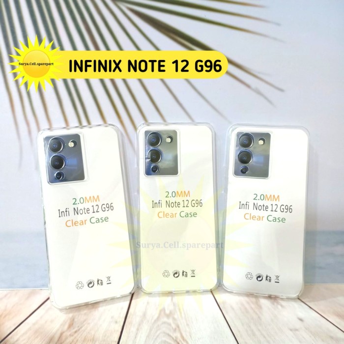 Case InfinixNote 12 G96 Case Clear 2MM Infinix Note 12 G96