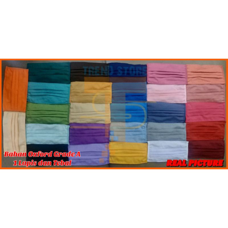 Masker Kain tali KARET HIJAB SERUT