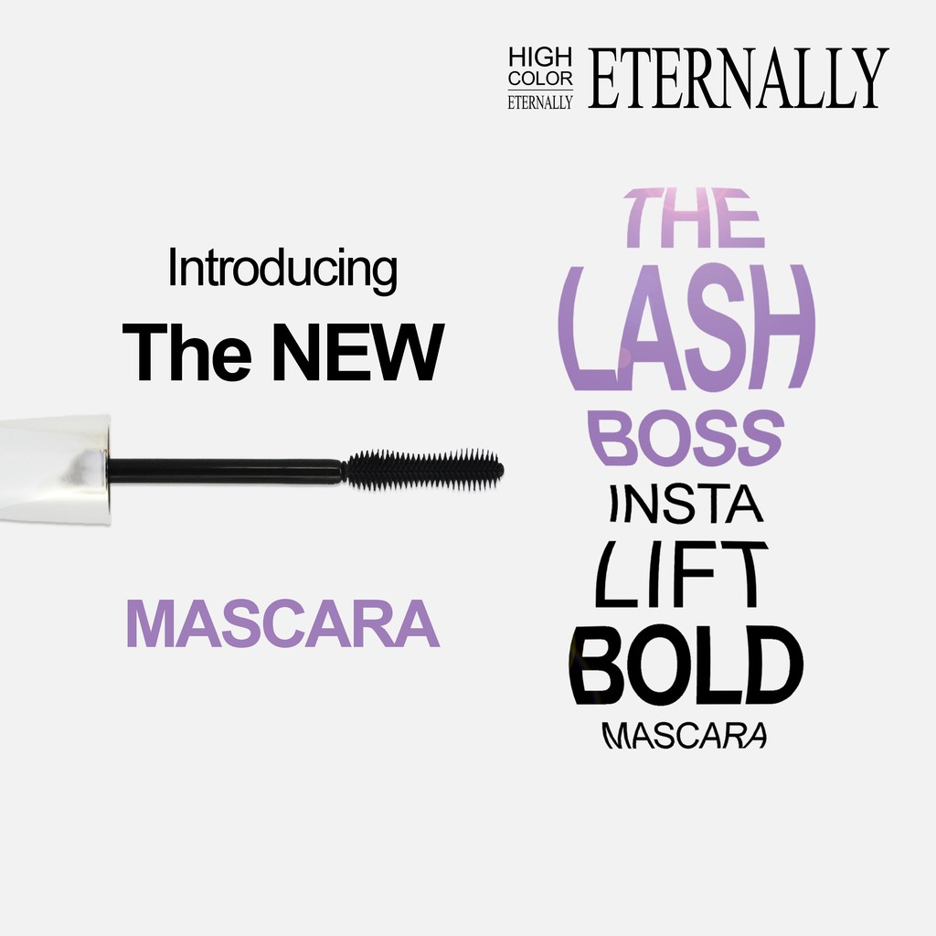 ETERNALLY The Lash Boss High Color Mascara [Maskara Efek Faux Eyelashes] ✰ ascocobeauty ✰