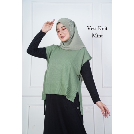 Vest Rajut Tali/Rompi Rajut Tali/Vest knit