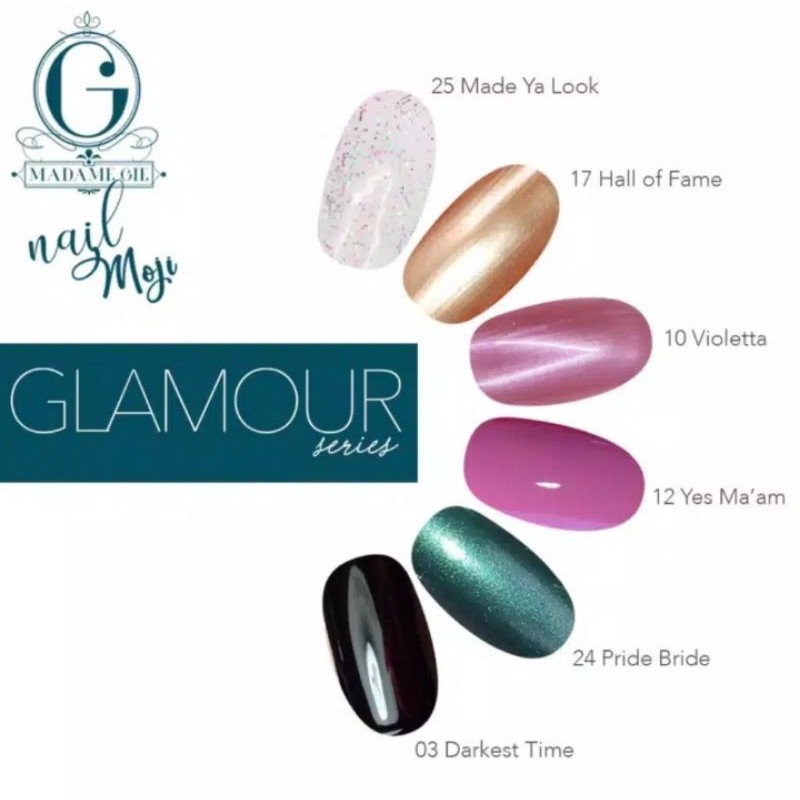 Madame Gie Nail Moji Glamour  Series ( Kutex/Cat Kuku )