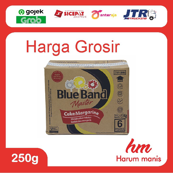 

Blueband Master Cake Cookies Margarin Repack