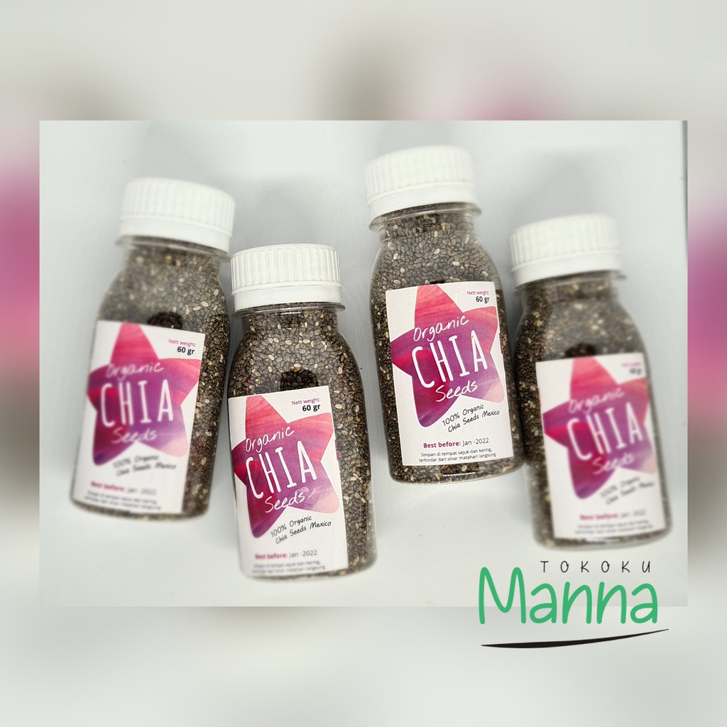 

Organic Chia Seed 60gr