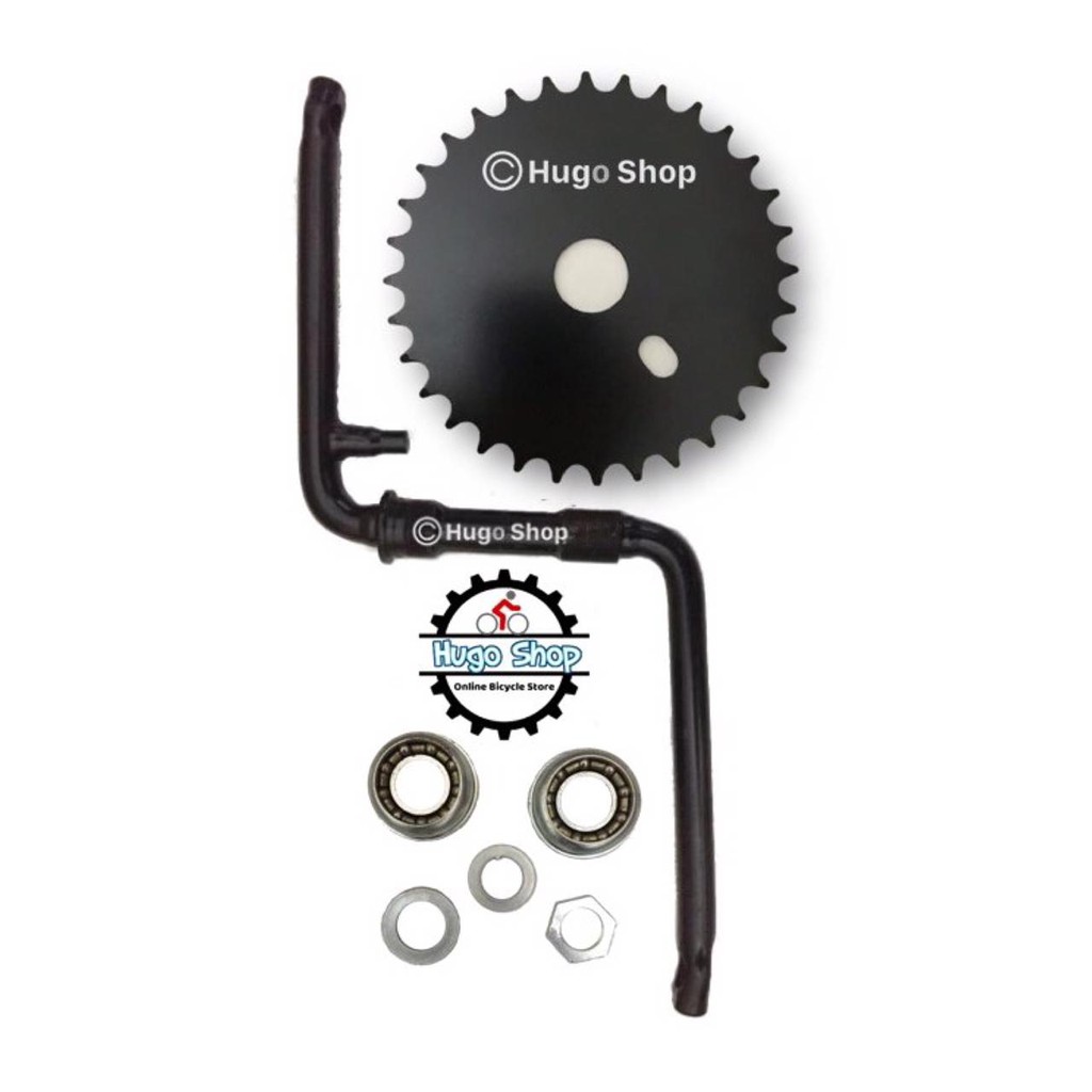 Crank Gear Tengah Langsung Sepeda 20 BMX 1 Set 32 T