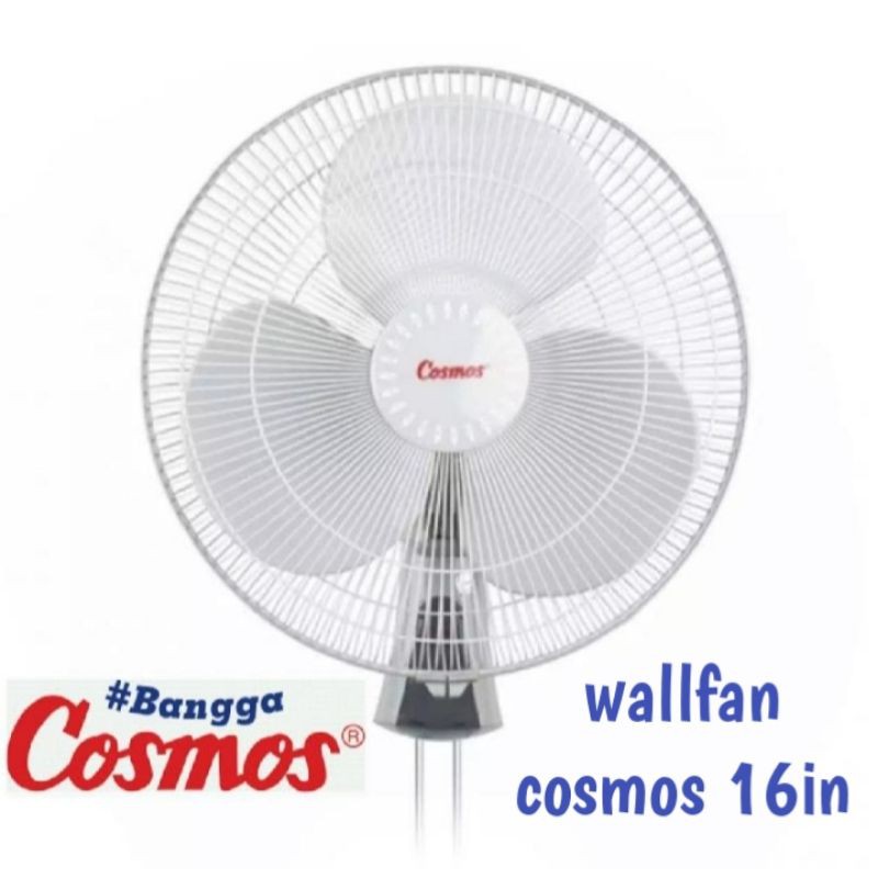 Kipas angin dinding/gantung cosmos 16in garansi 5tahun